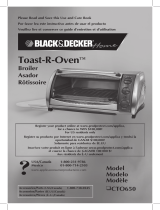 Black & Decker CTO650 Manual de usuario