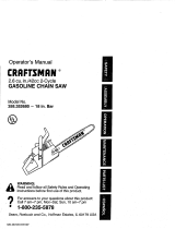 Craftsman 358.352680 - 18 IN. BAR Manual de usuario
