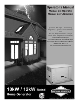 Simplicity Portable Generator 01938-0 & 01815-0 Manual de usuario