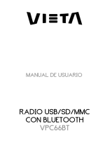 VIETA VPC750BT Manual de usuario