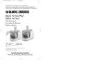 Black & Decker FP1445C Manual de usuario