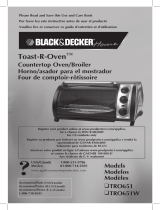 Black & Decker Toast-R-Oven TRO651 Manual de usuario
