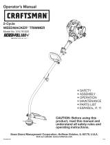 Craftsman WEEDWACKER INCREDI.PULL 316.791020 Manual de usuario