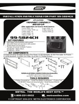 Metra Electronics 99-5824CH Manual de usuario