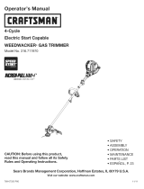 Craftsman WEEDWACKER INCREDI.PULL 316.711970 Manual de usuario