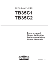 Vox TB35C2 Manual de usuario