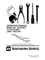 Southern States Southern States SO15538LT El manual del propietario