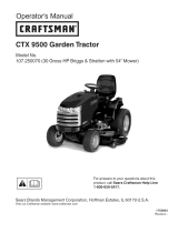 Craftsman CTX 9500 El manual del propietario