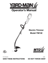 MTD YM132 Manual de usuario