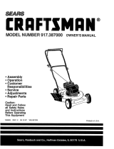 Craftsman 917.387000 El manual del propietario