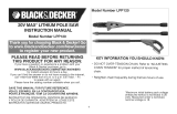 Black & Decker LPP120 TYPE 1 El manual del propietario