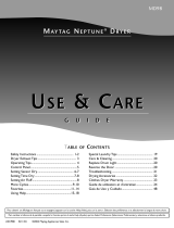 Maytag NEPTUNE MD98 Manual de usuario
