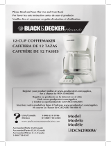 Black & Decker DCM2900 Manual de usuario