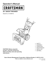 Craftsman 31AS63TF799 El manual del propietario