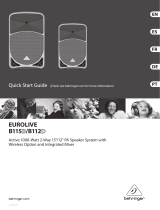 Behringer EUROLIVE B112D Manual de usuario