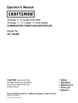 Craftsman 351184490 El manual del propietario