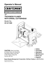 Craftsman 351.811580 El manual del propietario