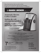 Black and Decker Appliances CBM220 Manual de usuario