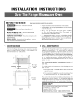 Frigidaire FGMV185KWA Guía de instalación