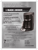 Black & Decker DCM3100B Guía del usuario
