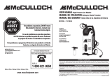 McCulloch FH160G Manual de usuario