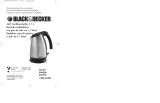 Black and Decker Appliances JKC650KT Manual de usuario