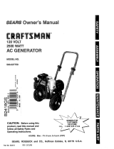 Craftsman 580327750 El manual del propietario