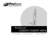 ProTeam ProForce 1500XP Manual de usuario
