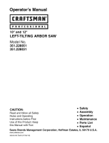 Craftsman 351.228031 Manual de usuario