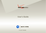 Motorola W755 Verizon Wireless Manual de usuario