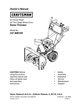 Craftsman 247888160 El manual del propietario