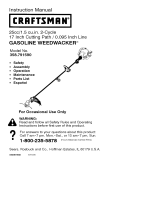 Craftsman WEEDWACKER 358.791590 El manual del propietario