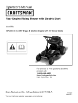 Craftsman 107.280340 Manual de usuario