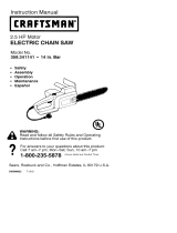 Craftsman 358.341141 Manual de usuario