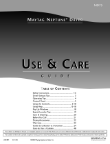 Maytag MD75 Guía del usuario