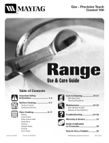 Maytag MGR5775QD Manual de usuario