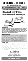Black & Decker F300-F394SW Manual de usuario
