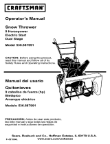 Craftsman 536887991 El manual del propietario
