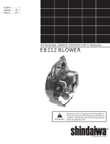 Shindaiwa EB212 Manual de usuario