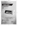 Black & Decker Toast-R-Oven CTO600 Manual de usuario