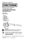 Craftsman 358794773 El manual del propietario