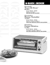 Black & Decker Toast-R-Oven TRO220 Series Manual de usuario