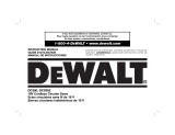 DeWalt DCS392 Manual de usuario