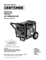 Craftsman 580.327182 Operators El manual del propietario