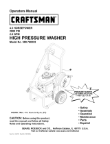 Craftsman 580.768322 Operators El manual del propietario