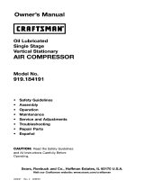 Craftsman 919.184191 El manual del propietario