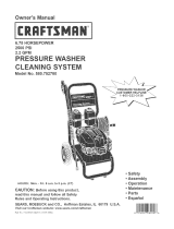 Craftsman 580.752700 El manual del propietario