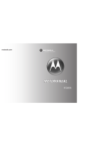 Motorola HS805 Manual de usuario