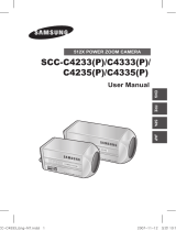 Samsung SCC-C4233P Manual de usuario