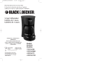 Black and Decker Appliances DCM580B Manual de usuario